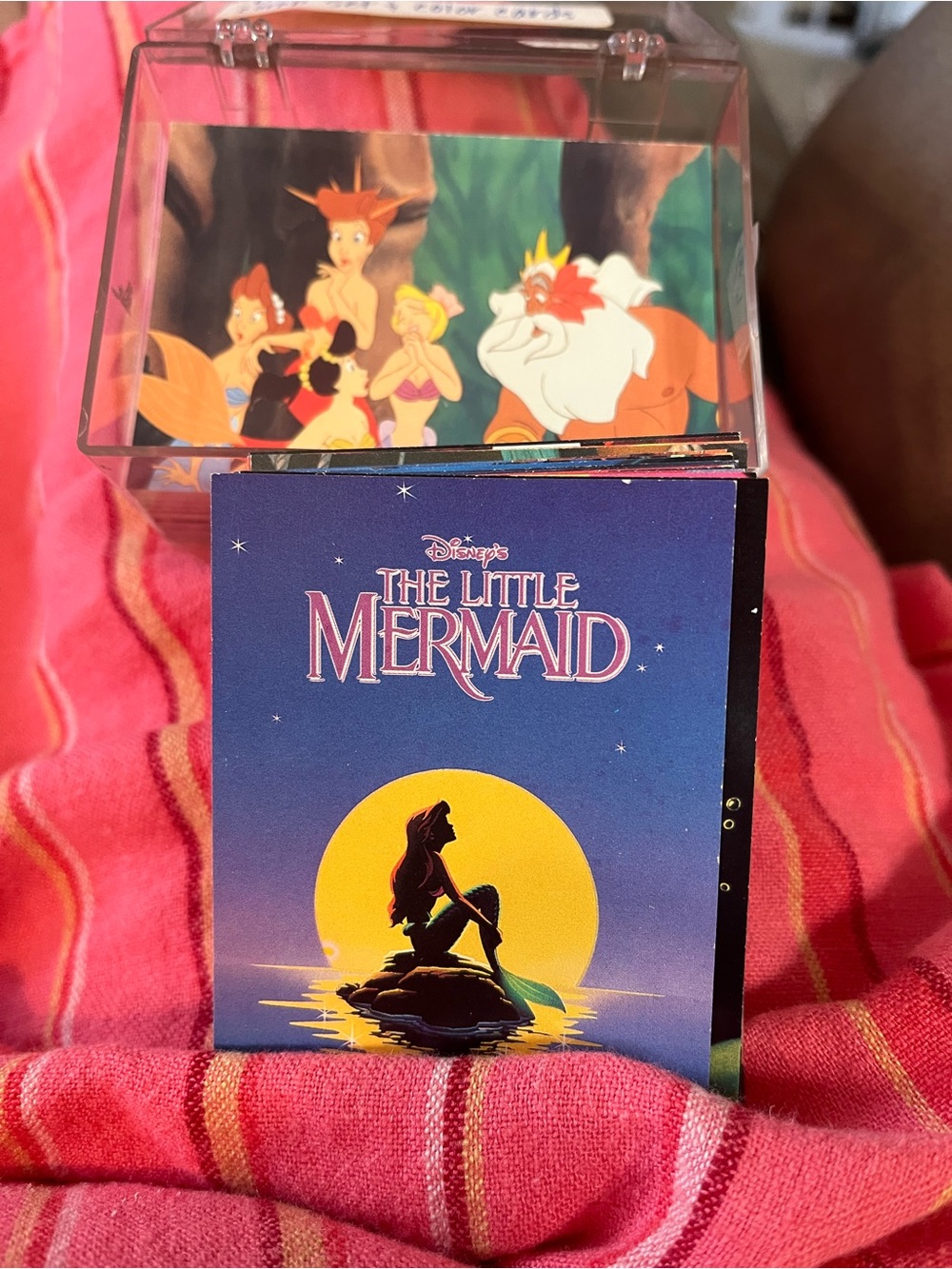 Little Me Little Mermaid Color Card Set - Blue & Yellow Cover